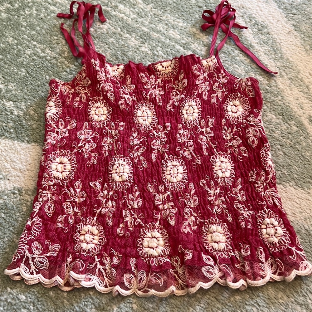 Tom K Nguyen Camisole with Elastic Shirring